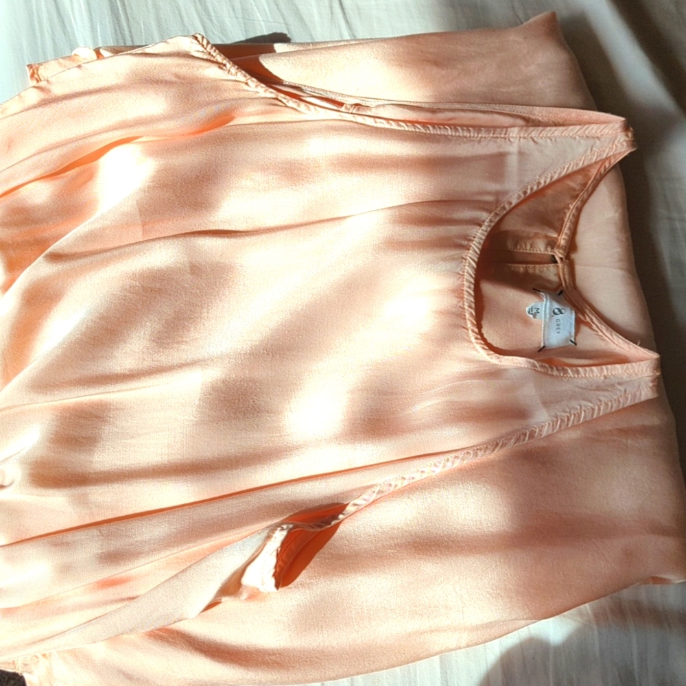 Peach Summer Dress Athleisure M